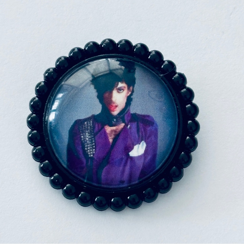 Prince Retro Style Handmade Brooch, NWT